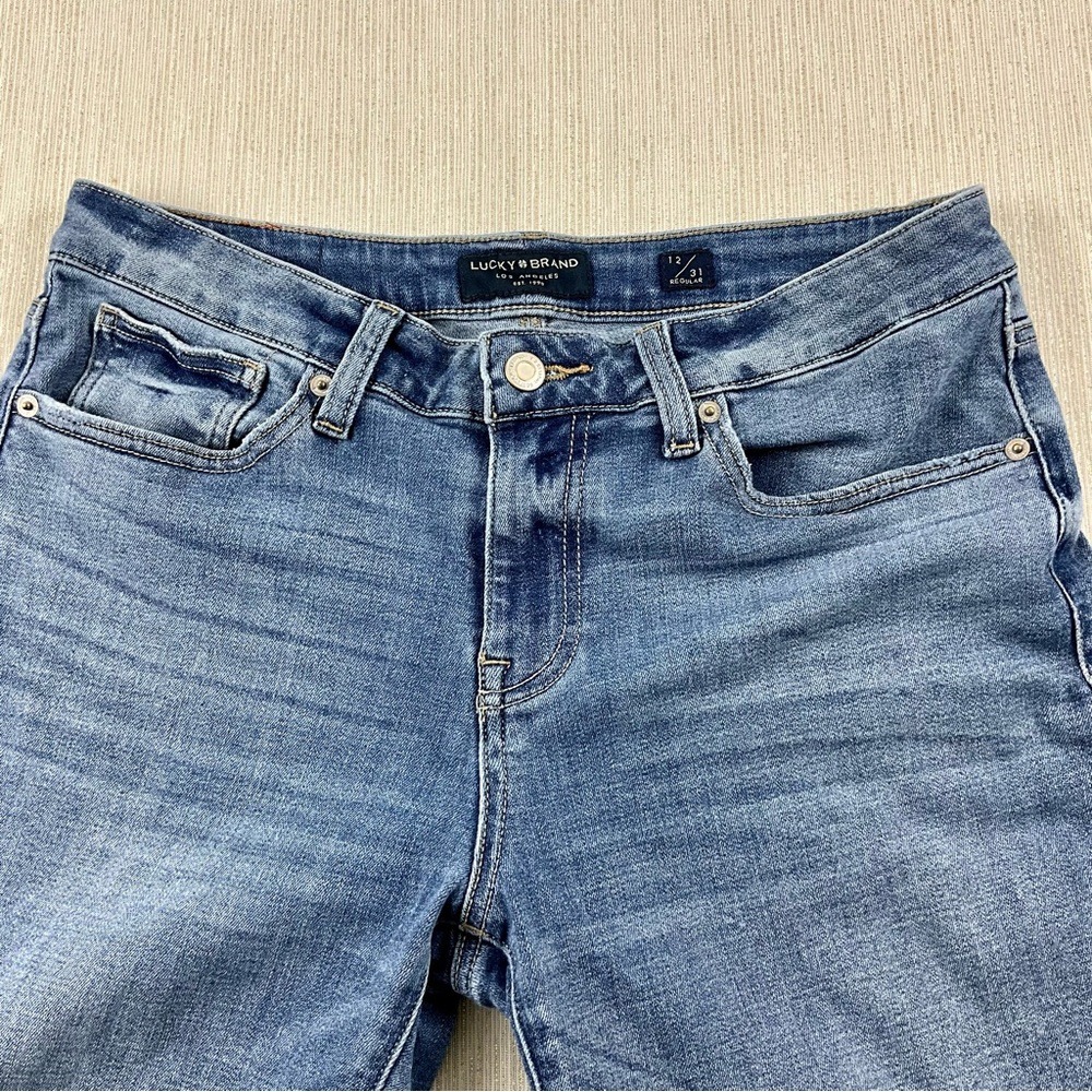 Lucky Brand Jeans Low Rise: 9” Skinny Lolita Jeans Size 12/31R - Picture 7 of 16